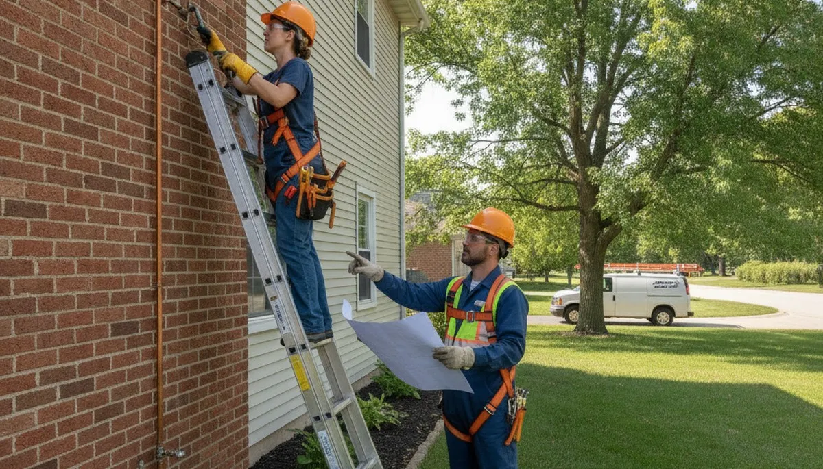 Naperville, IL plumbing repair service for residential and commercial leaks and pipe issues
