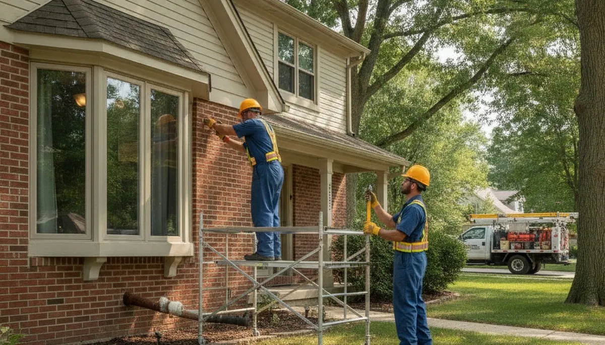 Professional plumber repairing a sink in Naperville, IL for reliable plumbing service