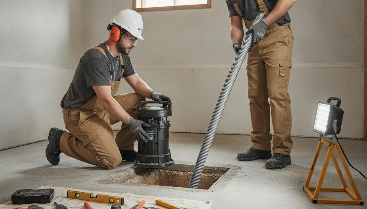 Sump pump installation for Naperville, IL homes by On Call Plumbers